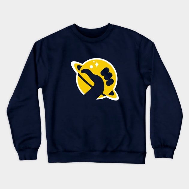 Hitchhiker Crewneck Sweatshirt by MindsparkCreative